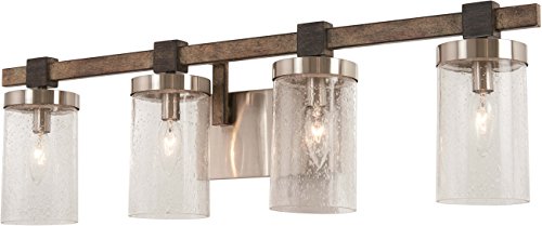 Minka-Lavery 4634-106 Bridlewood Four Light Bath, Stone Grey W/Brushed Nickel Alternate Image.jpg