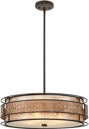 Quoizel MC8420CRC Laguna Four Light Pendant, Renaissance Copper Alternate Image 2.jpg