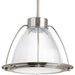 Progress P5143-0930K9 Prismatic Glass LED Collection One-Light Brushed Nickel Prismatic Glass Coastal Pendant Light Alternate Image.jpg