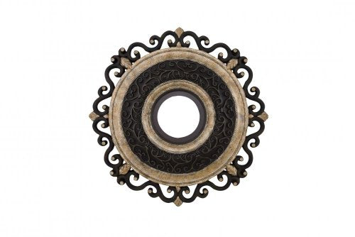 Minka-Aire CM7022-STW Napoli Ceiling Fan Medallion, Sterling Walnut Alternate Image.jpg