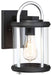 Minka-Lavery 72671-32 Keyser One Light Outdoor Wall Mount, Coal W/Silver Accent Alternate Image 2.jpg