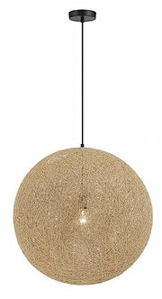 George Kovacs P5571-66A Entwined One Light Pendant, Coal Alternate Image.jpg