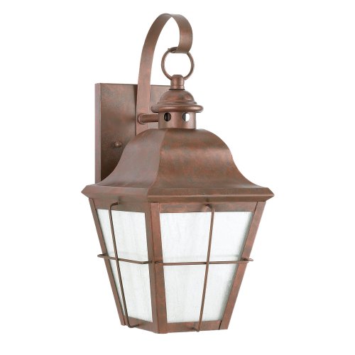 Generation Lighting 8462D-44 Chatham One Light Outdoor Wall Lantern, Weathered Copper Alternate Image.jpg