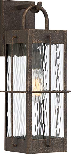 Quoizel WAR8407GZ Ward One Light Outdoor Wall Lantern, Gilded Bronze Alternate Image 3.jpg