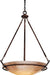 Minka-Lavery 684-14 Calavera Five Light Pendant, Nutmeg Alternate Image.jpg