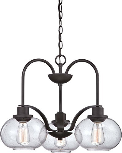 Quoizel TRG5103OZ Trilogy Three Light Chandelier, Old Bronze Alternate Image 2.jpg