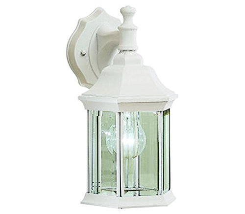 Kichler 9776WH Chesapeake One Light Outdoor Wall Mount, White Alternate Image.jpg