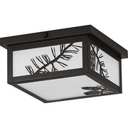 Progress P550059-020 Torrey Collection Antique Bronze Two-Light Outdoor Flush Mount Alternate Image.jpg