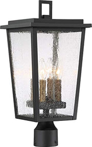 Minka-Lavery 72756-66G Cantebury Four Light Outdoor Post Mount, Coal W/Gold Alternate Image.jpg