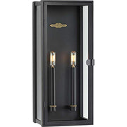 Progress P560269-108 Stature Collection Two-Light Oil Rubbed Bronze and Clear Glass Transitional Style Large Outdoor Wall Lantern Alternate Image.jpg