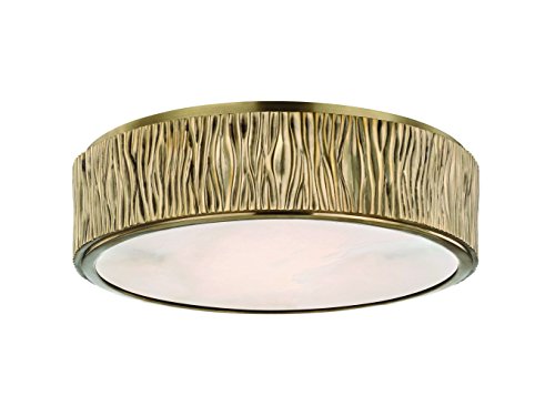 Hudson Valley 6213-AGB Crispin LED Flush Mount, Aged Brass Alternate Image.jpg