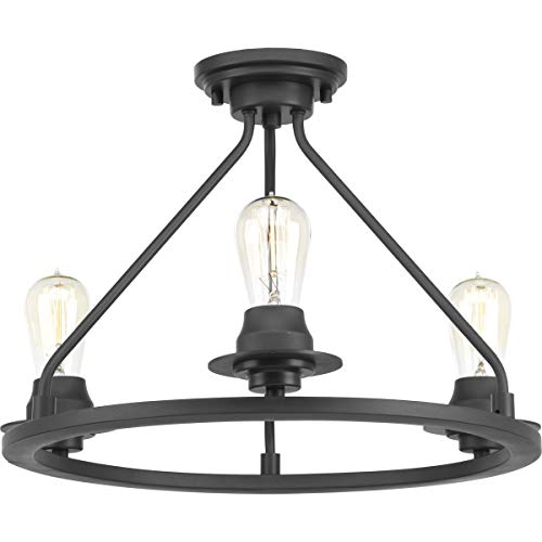 Progress P350036-143 Debut Collection Three-Light Semi-Flush Convertible Alternate Image.jpg