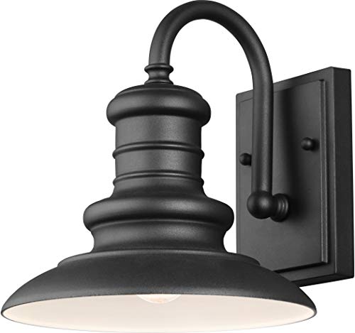 Generation Lighting OL8600TXB/T Redding Station One Light Outdoor Wall Lantern, Textured Black Alternate Image.jpg