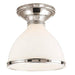 Hudson Valley 2612-PN Randolph One Light Semi Flush Mount, Polished Nickel Alternate Image.jpg