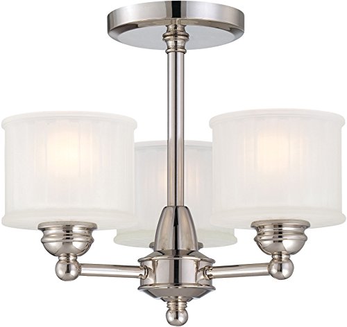 Minka-Lavery 1738-613 1730 Series Three Light Semi Flush Mount, Polished Nickel Alternate Image.jpg