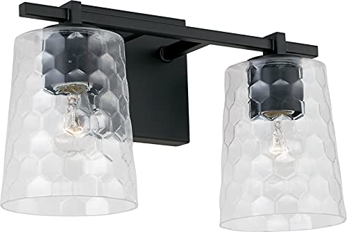 Capital Lighting 143521MB-517 Burke Two Light Vanity, Matte Black Alternate Image 4.jpg