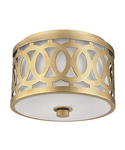 Hudson Valley 4310-AGB Genesee One Light Flush Mount, Aged Brass Alternate Image.jpg