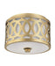 Hudson Valley 4310-AGB Genesee One Light Flush Mount, Aged Brass Alternate Image.jpg