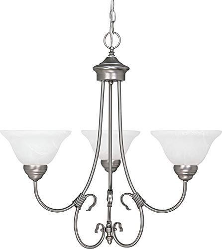 Capital Lighting 3223MN-220 Hometown Three Light Chandelier, Matte Nickel Alternate Image 2.jpg