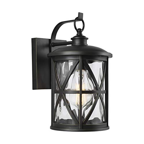 Generation Lighting OL15200ANBZ Millbrooke One Light Outdoor Wall Lantern, Antique Bronze Alternate Image.jpg