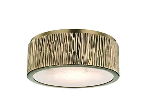 Hudson Valley 6209-AGB Crispin LED Flush Mount, Aged Brass Alternate Image.jpg