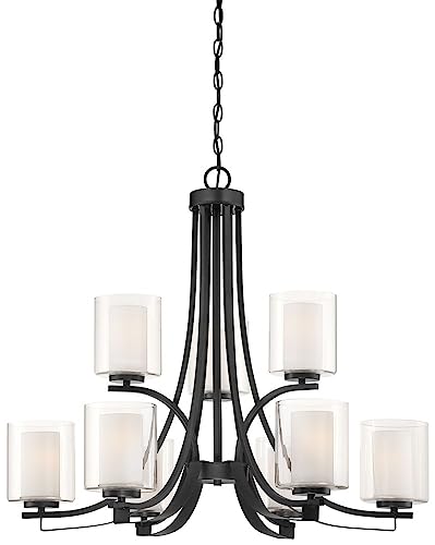 Minka-Lavery 4109-66 Parsons Studio Nine Light Chandelier, Sand Coal Alternate Image.jpg