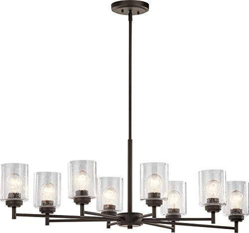 Kichler 44035OZ Winslow Eight Light Chandelier, Olde Bronze Alternate Image 2.jpg