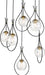 Minka-Lavery 1536-726 Cody Six Light Pendant, Coal And Soft Brass Alternate Image.jpg