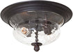 Minka-Lavery 8769-166 Merrimack Two Light Flush Mount, Corona Bronze Alternate Image.jpg