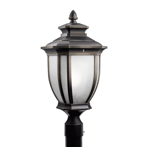 Kichler 9938RZ Salisbury One Light Outdoor Post Mount, Rubbed Bronze Alternate Image.jpg