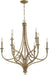 Minka-Lavery 1099-740 Covent Park Nine Light Chandelier, Brushed Honey Gold Alternate Image.jpg