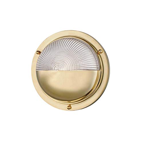 Hudson Valley 5011-AGB Hughes LED Wall Sconce, Aged Brass Alternate Image.jpg