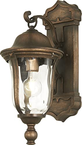 Minka-Lavery 73241-748 Havenwood One Light Outdoor Wall Mount, Tauira Bronze And Alder Silver Alternate Image.jpg