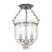 Hudson Valley 251-PN-C1 Hampton Three Light Semi Flush Mount, Polished Nickel Alternate Image.jpg