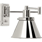 Progress P710085-104 Hinton Collection Polished Nickel Swing Arm Wall Light Alternate Image.jpg