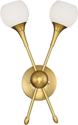 George Kovacs P1802-248 Pontil Two Light Wall Sconce, Honey Gold Alternate Image.jpg