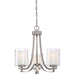 Minka-Lavery 4103-84 Parsons Studio Three Light Chandelier, Brushed Nickel Alternate Image.jpg