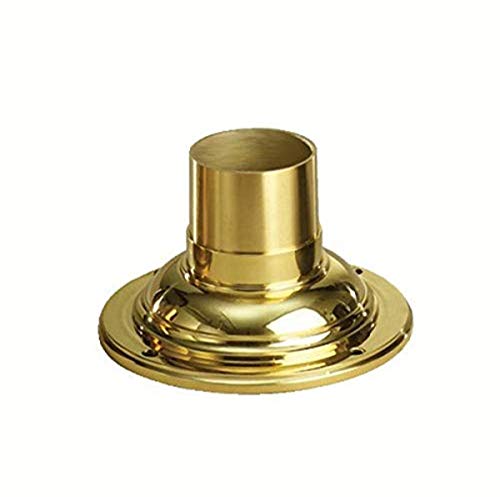 Kichler 9530PB Accessory Pedestal Adaptor, Polished Brass Alternate Image.jpg