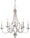 Minka-Lavery 3336-84 Savannah Row Six Light Chandelier, Brushed Nickel Alternate Image 2.jpg