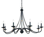 Minka-Lavery 1048-677 Westchester County Eight Light Chandelier, Sand Coal With Skyline Gold Leaf Alternate Image.jpg