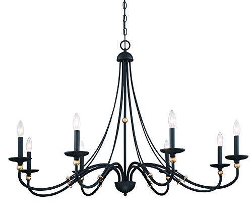 Minka-Lavery 1048-677 Westchester County Eight Light Chandelier, Sand Coal With Skyline Gold Leaf Alternate Image.jpg