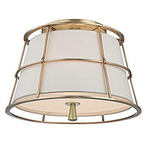 Hudson Valley 9814-AGB Savona Two Light Semi Flush Mount, Aged Brass Alternate Image.jpg