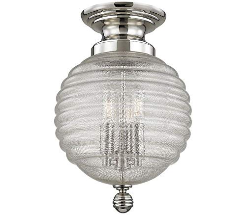 Hudson Valley 3200-PN Coolidge Three Light Flush Mount, Polished Nickel Alternate Image.jpg