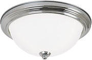Generation Lighting 77065EN3-05 Geary Three Light Flush Mount, Chrome Alternate Image.jpg