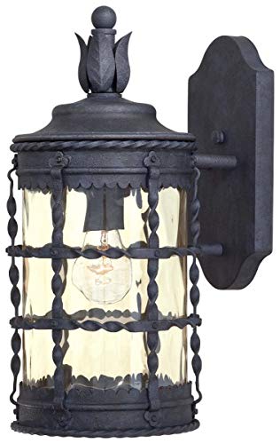 Minka-Lavery 8880-A39 Mallorca One Light Wall Mount, Spanish Iron Alternate Image.jpg