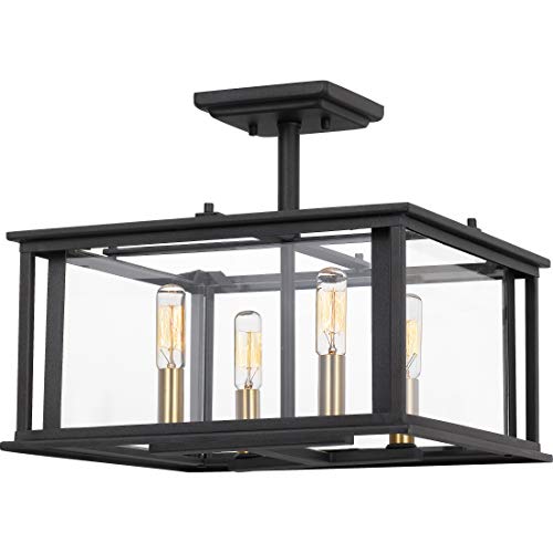 Quoizel CDL1714EK Citadel Four Light Semi-Flush Mount, Earth Black Alternate Image 4.jpg