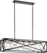 Kichler 44082BK Moorgate Seven Light Linear Chandelier, Black Alternate Image.jpg