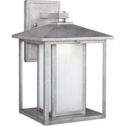 Generation Lighting 89031EN3-57 Hunnington One Light Outdoor Wall Lantern, Weathered Pewter Alternate Image.jpg