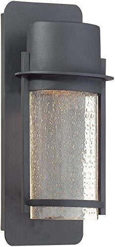 Minka-Lavery 72251-66 Artisan Lane One Light Outdoor Wall Mount, Coal Alternate Image 2.jpg