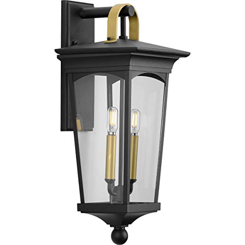 Progress P560183-031 Chatsworth Collection Black Two-Light Medium Wall Lantern Alternate Image.jpg